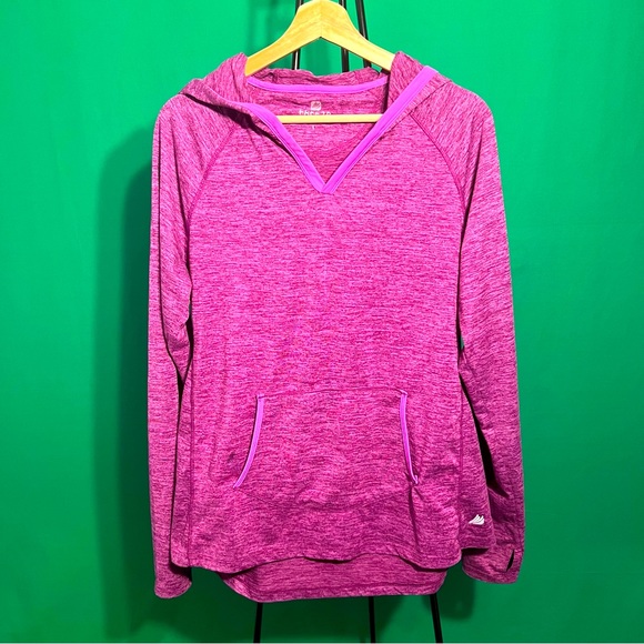 Free2B L Lilac Hoody Pocket on front Sleeve with Finger Loop - Picture 1 of 8